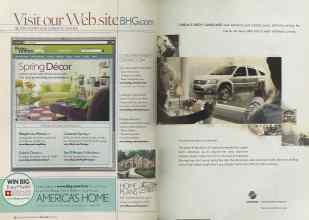 Better Homes & Gardens May 2005 Magazine Article: Page 22