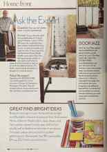 Better Homes & Gardens June 2005 Magazine Article: Ask the Expert