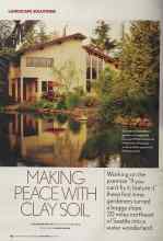 Better Homes & Gardens June 2005 Magazine Article: MAKING PEACE WITH CLAY SOIL
