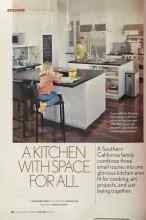 Better Homes & Gardens June 2005 Magazine Article: A KITCHEN WITH SPACE FOR ALL