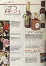 Better Homes & Gardens June 2005 Magazine Article: THE SECRET'S IN THE SAUCE