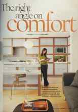 Better Homes & Gardens June 2005 Magazine Article: The right angle on comfort