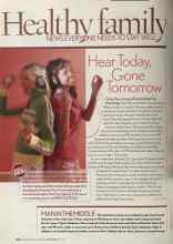 Better Homes & Gardens June 2005 Magazine Article: Hear Today, Gone Tomorrow
