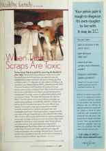 Better Homes & Gardens June 2005 Magazine Article: When Table Scraps Are Toxic