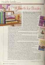 Better Homes & Gardens June 2005 Magazine Article: A Berth for Books