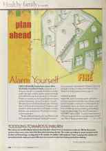 Better Homes & Gardens June 2005 Magazine Article: Alarm Yourself