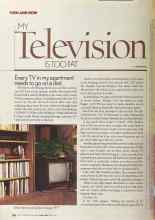 Better Homes & Gardens June 2005 Magazine Article: MY Television IS TOO FAT