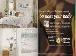 Better Homes & Gardens June 2005 Magazine Article: Page 152