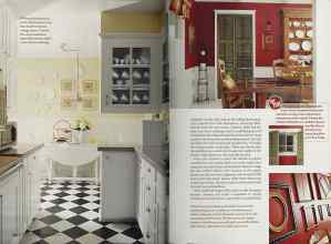 Better Homes & Gardens June 2005 Magazine Article: Page 208