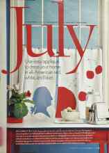 Better Homes & Gardens July 2005 Magazine Article: July