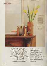Better Homes & Gardens July 2005 Magazine Article: MOVING TOWARD THE LIGHT