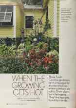 Better Homes & Gardens July 2005 Magazine Article: WHEN THE GROWING GETS HOT