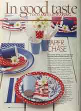 Better Homes & Gardens July 2005 Magazine Article: PAPER CHASE