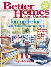 Better Homes & Gardens July 2005 Magazine Cover