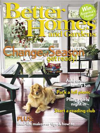 Better Homes & Gardens September 2005 Magazine Cover