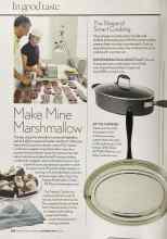 Better Homes & Gardens September 2005 Magazine Article: Make Mine Marshmallow