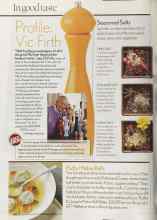 Better Homes & Gardens September 2005 Magazine Article: Profile: Vic Firth