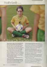 Better Homes & Gardens September 2005 Magazine Article: Asthma On The Sidelines