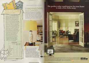 Better Homes & Gardens September 2005 Magazine Article: Page 108