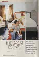Better Homes & Gardens October 2005 Magazine Article: THE GREAT ESCAPE