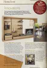 Better Homes & Gardens October 2005 Magazine Article: Innovations