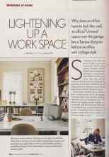 Better Homes & Gardens October 2005 Magazine Article: LIGHTENING UP A WORK SPACE