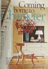 Better Homes & Gardens October 2005 Magazine Article: Coming home to Character
