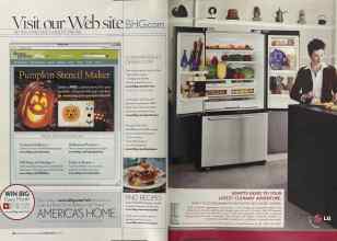 Better Homes & Gardens October 2005 Magazine Article: Page 18