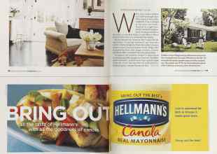 Better Homes & Gardens October 2005 Magazine Article: Page 128