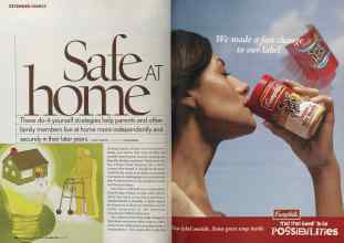 Better Homes & Gardens October 2005 Magazine Article: Page 184