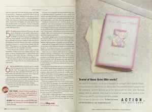 Better Homes & Gardens October 2005 Magazine Article: Page 208