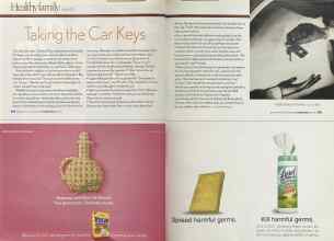 Better Homes & Gardens October 2005 Magazine Article: Taking the Car Keys