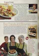 Better Homes & Gardens November 2005 Magazine Article: Morning After Thanksgiving
