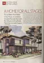 Better Homes & Gardens November 2005 Magazine Article: A HOME FOR ALL STAGES