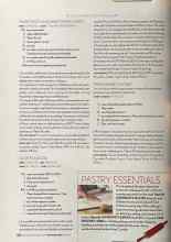 Better Homes & Gardens November 2005 Magazine Article: PASTRY ESSENTIALS