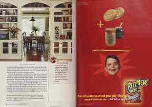 Better Homes & Gardens November 2005 Magazine Article: Page 86