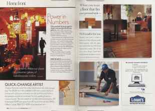 Better Homes & Gardens November 2005 Magazine Article: Page 100