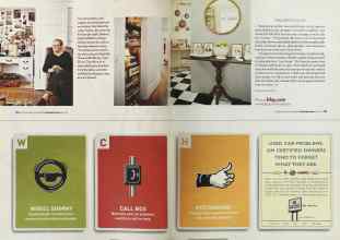 Better Homes & Gardens November 2005 Magazine Article: Page 112