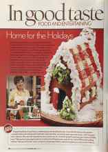 Better Homes & Gardens December 2005 Magazine Article: Home for the Holidays