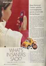 Better Homes & Gardens December 2005 Magazine Article: WHAT'S IN SANTA'S SACK?