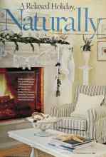 Better Homes & Gardens December 2005 Magazine Article: A Relaxed Holiday, Naturally