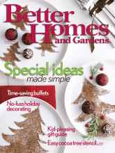 Better Homes & Gardens December 2005 Magazine Cover