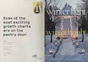 Better Homes & Gardens December 2005 Magazine Article: Page 24