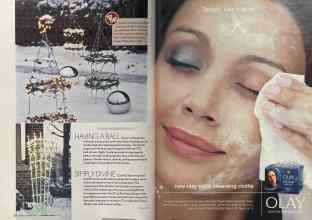 Better Homes & Gardens December 2005 Magazine Article: Page 28