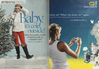 Better Homes & Gardens December 2005 Magazine Article: Page 52