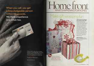 Better Homes & Gardens December 2005 Magazine Article: Page 66