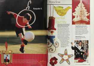 Better Homes & Gardens December 2005 Magazine Article: Page 68