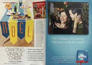 Better Homes & Gardens December 2005 Magazine Article: Page 104