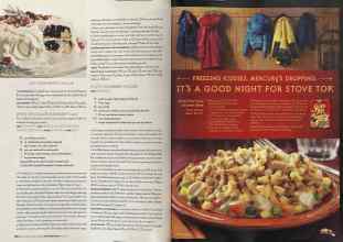 Better Homes & Gardens December 2005 Magazine Article: Page 218