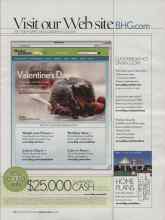 Better Homes & Gardens February 2006 Magazine Article: CUSTOMER SERVICE ON BHG.COM